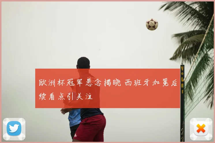 欧洲杯冠军悬念揭晓 西班牙加冕后续看点引关注