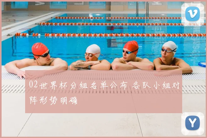 02世界杯分组名单公布 各队小组对阵形势明确